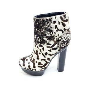 Rachel Zoe Pamela Calf-Hair Platform Ankle Boots WomensWomens US 7